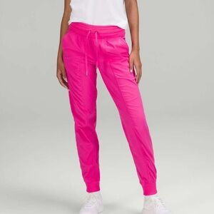 Lululemon dance studio mid rise joggers full length in sonic pink size 6 #W5ENMS
